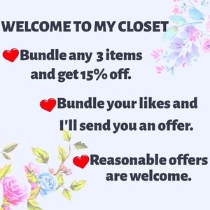 Welcome to my Closet